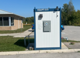 Bulk water fill station